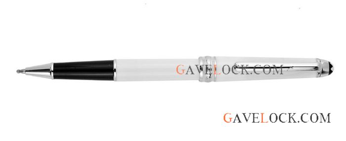 Copy Mont blanc Meisterstuck Rollerball Pen Solitaire Tribute White Pen